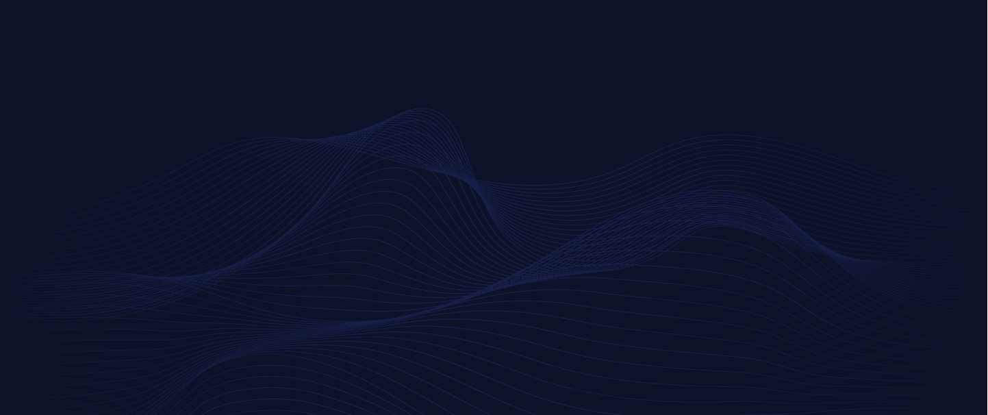 Black background with wavy lines